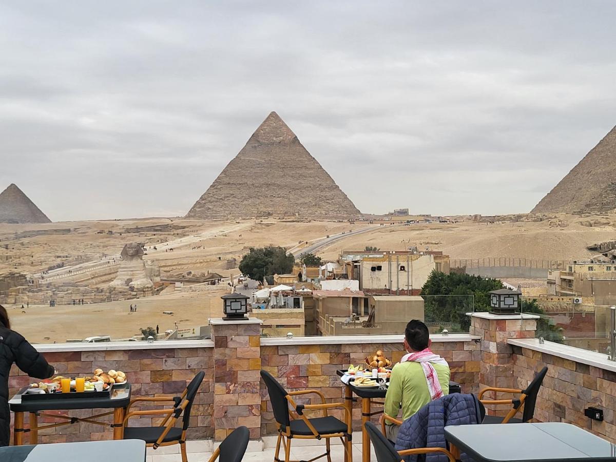 Hotel Steps In Pyramids View Kafret el-Gabal Exteriér fotografie